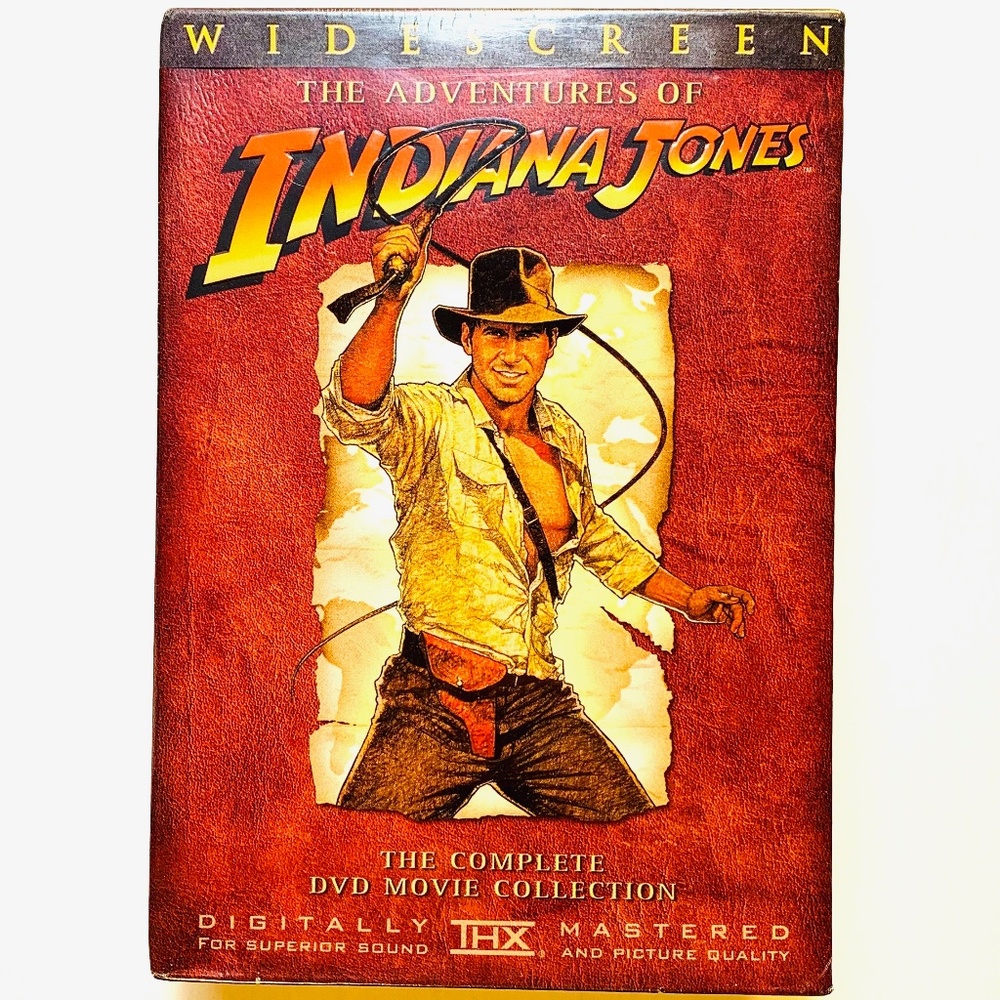 Indiana Jones The Adventure Collection DVD 4-Disc Set Widescreen